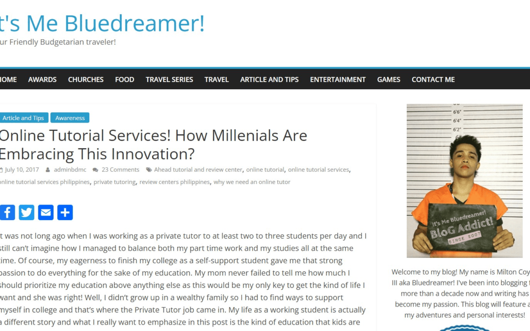 Online Tutorial Services! How Millenials Are Embracing This Innovation?