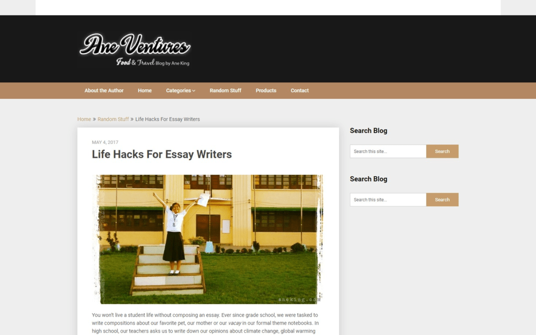 Life Hacks For Essay Writers