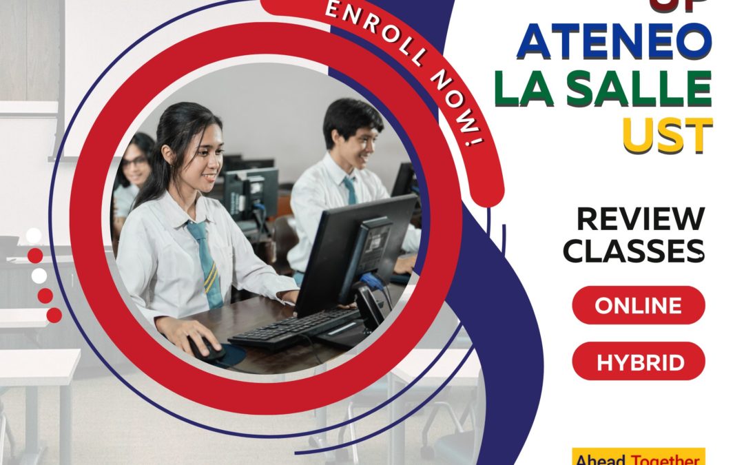 UP, ATENEO, LA SALLE, UST and the rest of the universities in the Philippines are now gearing up for the 2023 college entrance exams!